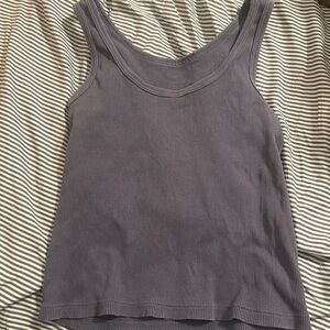 brandy melville faded navy tank